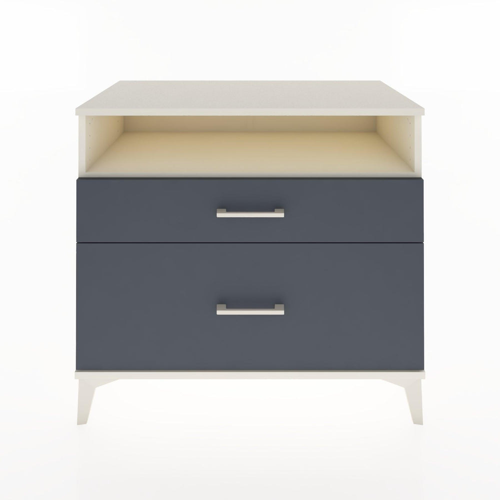 Woodntry Modular Dresser Moonstone 88x44x68 cm with Drawers and Shelves CR39-1