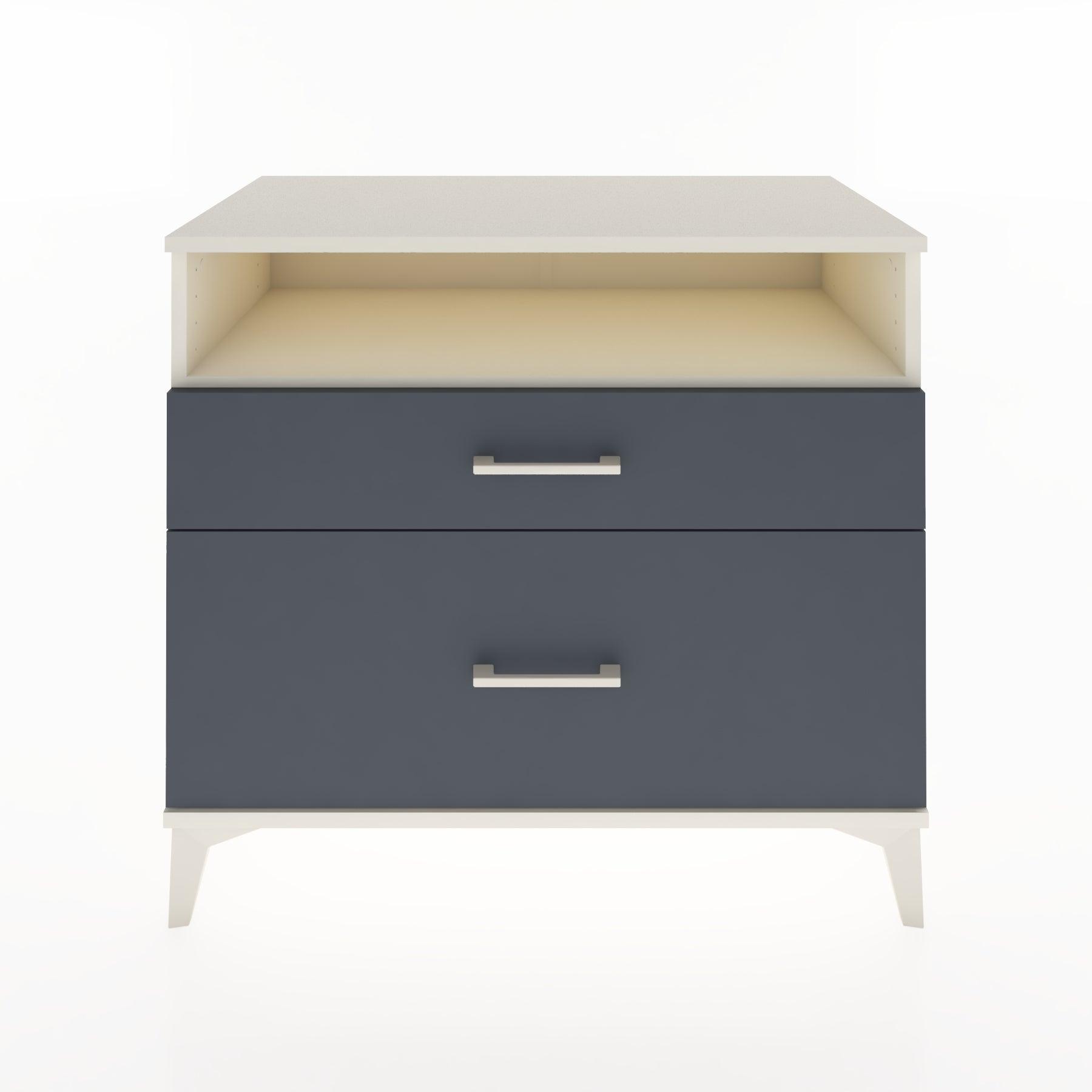 Woodntry Modüler Şifonyer Aytaşı 88x44x68 cm Çekmeceli ve Raflı CR39-1
