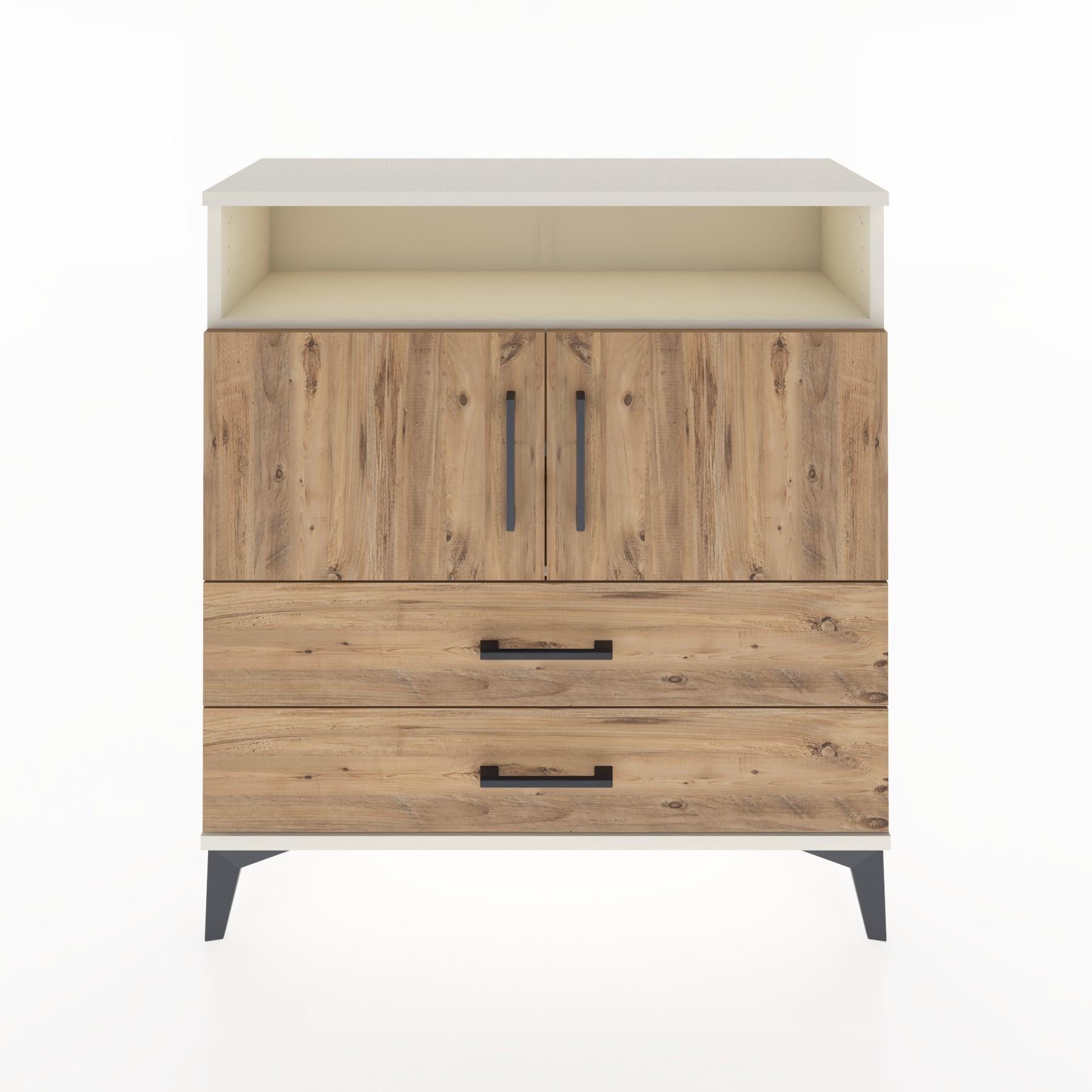 Woodntry Modular Dresser Moonstone 88x30x84 cm Functional F39-1