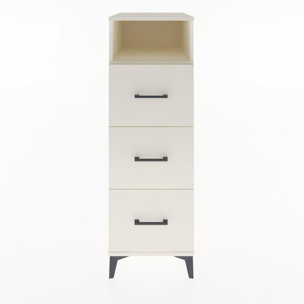 Woodntry Modüler Dolap Aytaşı 44x30x122 cm Çekmeceli ve Raflı CR39-1