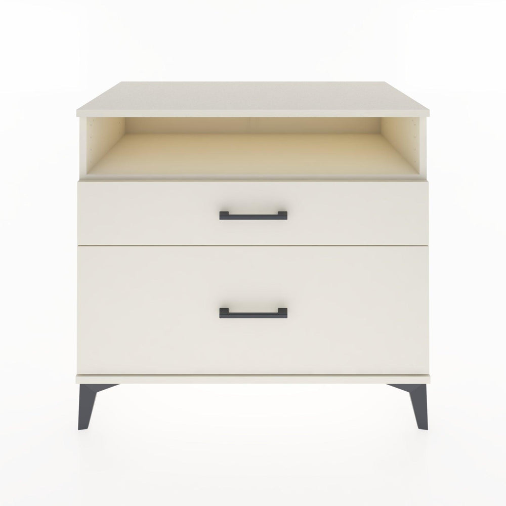 Woodntry Modular Dresser Moonstone 88x44x68 cm with Drawers and Shelves CR39-1