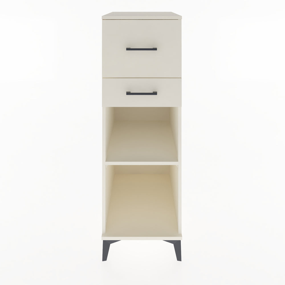 Woodntry Modular Cabinet Moonstone 44x59x122 cm with Drawers and Shelves CR89-1