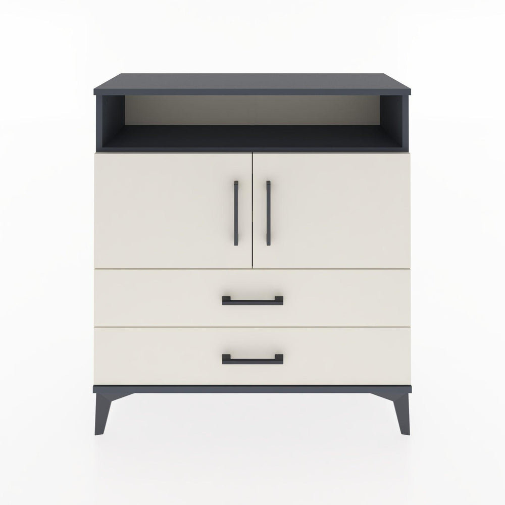 Woodntry Modular Dresser Anthracite 88x30x84 cm Functional F39-2