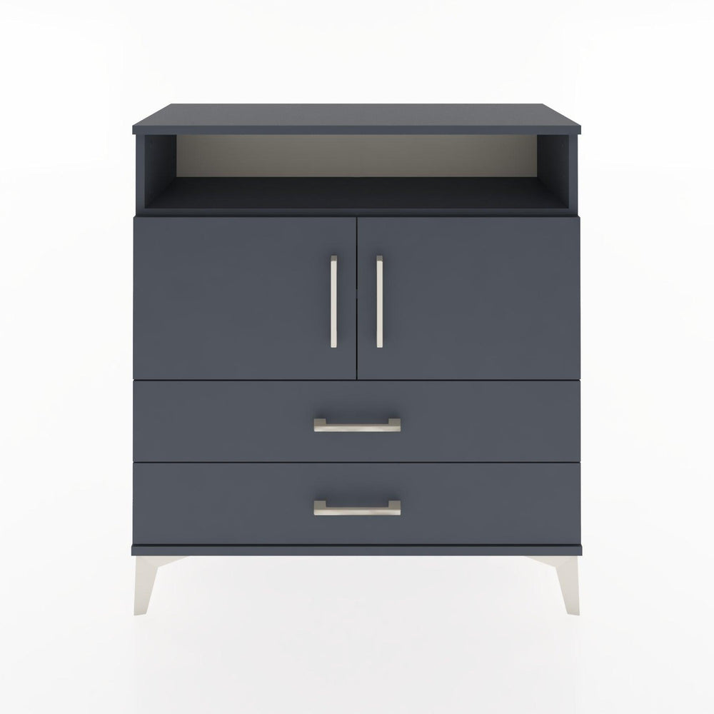 Woodntry Modular Dresser Anthracite 88x30x84 cm Functional F39-2