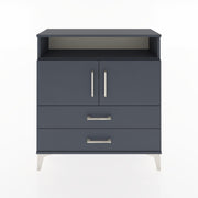 Woodntry Modular Dresser Anthracite 88x30x84 cm Functional F39-2