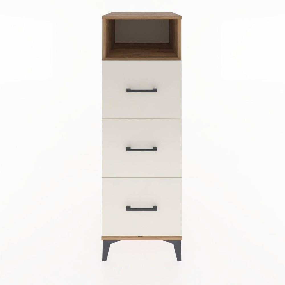 Woodntry Modular Cabinet Pine 44x30x122 cm with Drawers and Shelves CR39-3