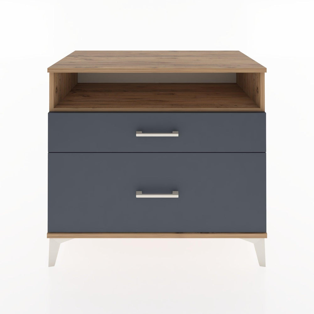 Woodntry Modular Dresser Pine 88x44x68 cm with Drawers and Shelves CR39-3