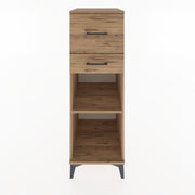 Woodntry Modüler Dolap Çam 44x59x122 cm Çekmeceli ve Raflı CR89-3