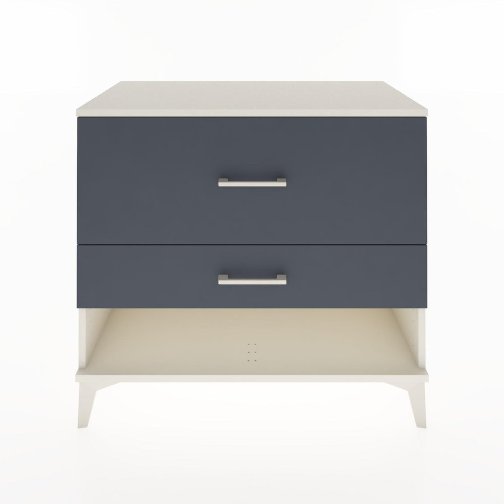 Woodntry Modular Dresser Moonstone 88x44x68 cm with Drawers and Shelves CR40-1