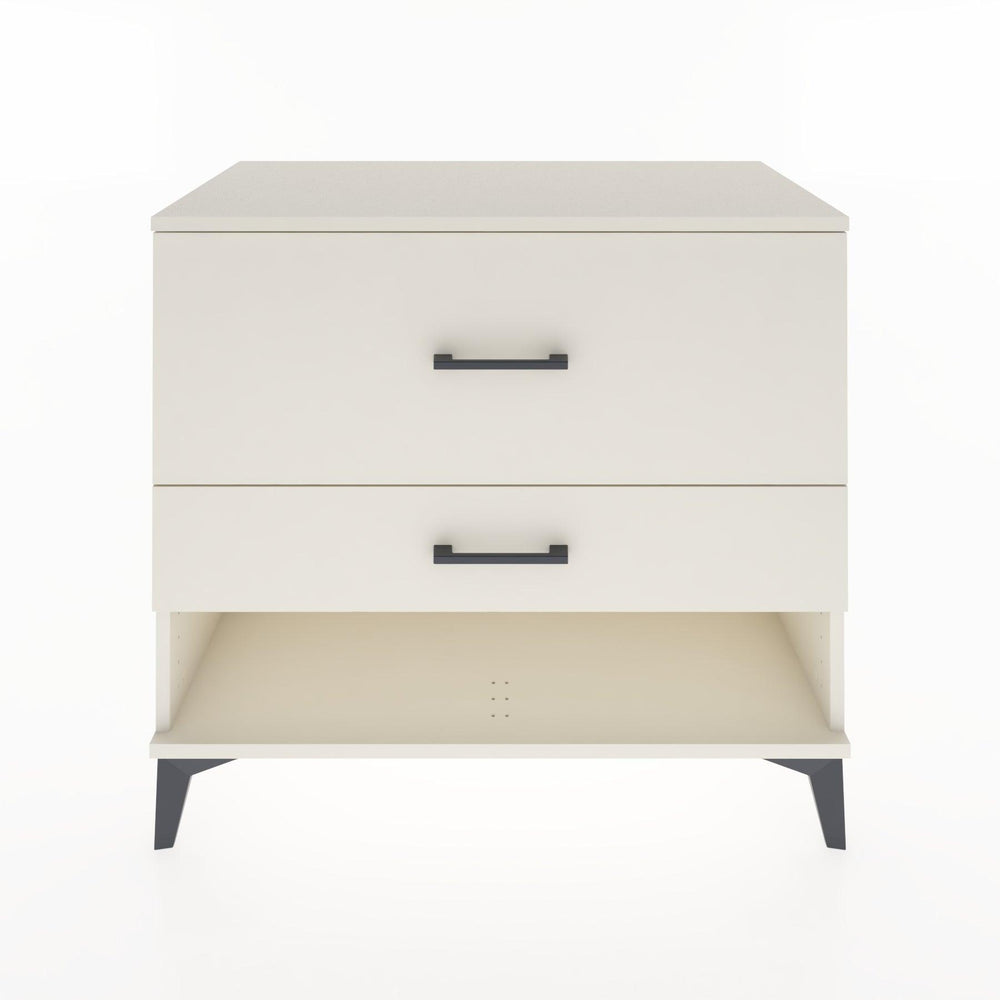 Woodntry Modular Dresser Moonstone 88x44x68 cm with Drawers and Shelves CR40-1