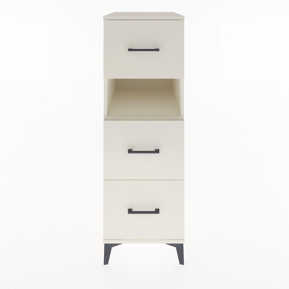Woodntry Modüler Dolap Aytaşı 44x30x122 cm Çekmeceli ve Raflı CR40-1