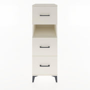 Woodntry Modular Cabinet Moonstone 44x30x122 cm with Drawers and Shelves CR40-1