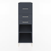 Woodntry Modular Cabinet Anthracite 44x30x122 cm with Drawers and Shelves CR90-2