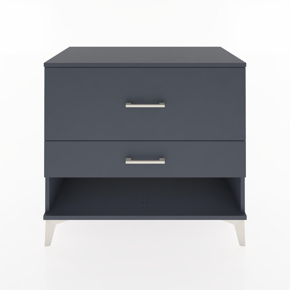 Woodntry Modular Dresser Anthracite 88x44x68 cm with Drawers and Shelves CR40-2