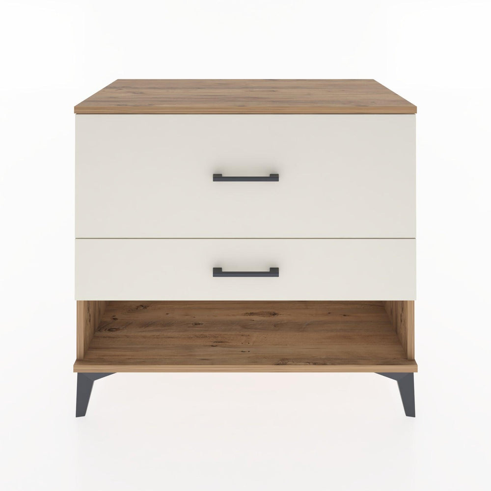 Woodntry Modüler Şifonyer Çam 88x44x68 cm Çekmeceli ve Raflı CR40-3