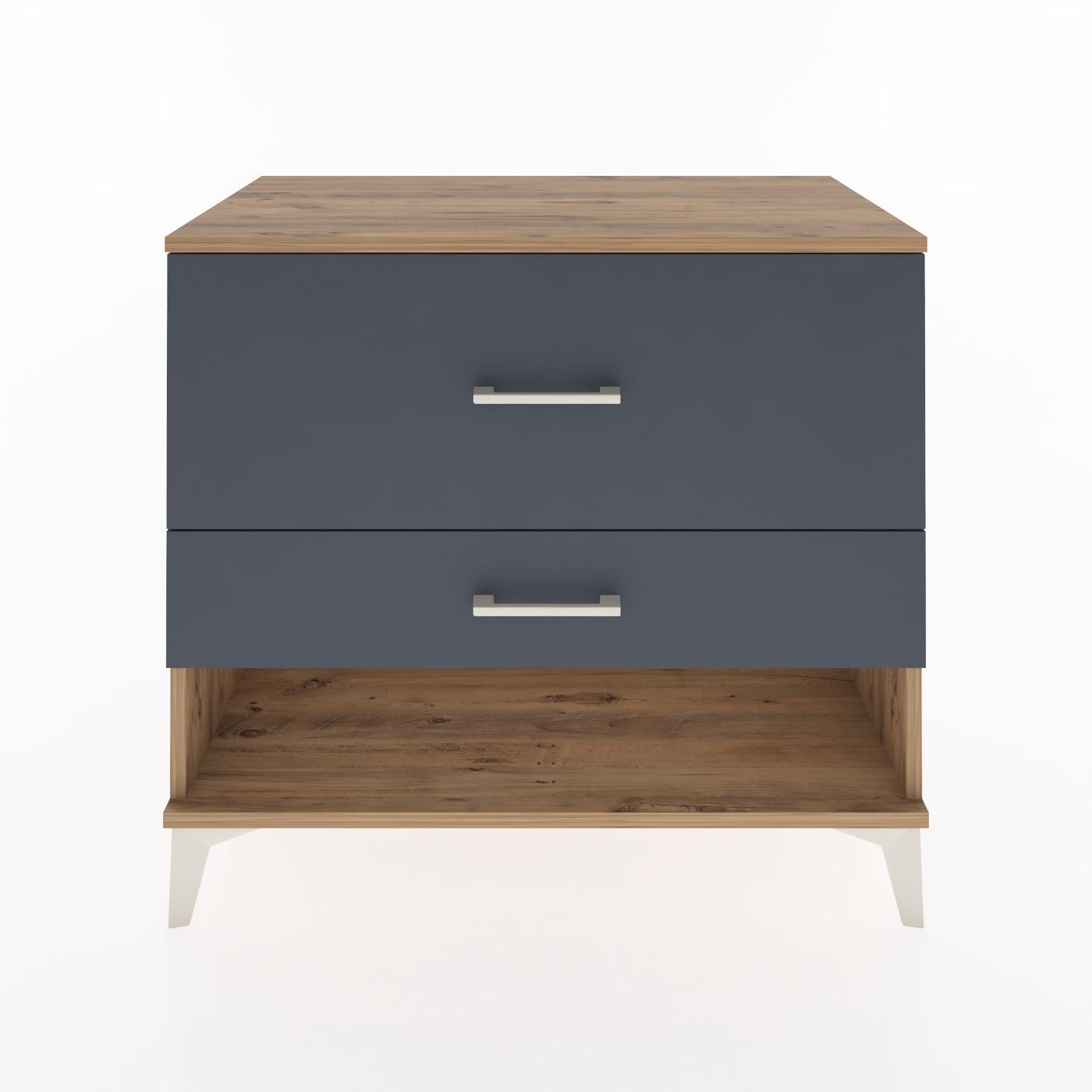 Woodntry Modüler Şifonyer Çam 88x44x68 cm Çekmeceli ve Raflı CR40-3