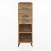 Woodntry Modüler Dolap Çam 44x59x122 cm Çekmeceli ve Raflı CR90-3