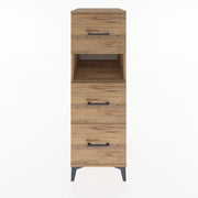 Woodntry Modular Cabinet Pine 44x59x122 cm with Drawers and Shelves CR40-3