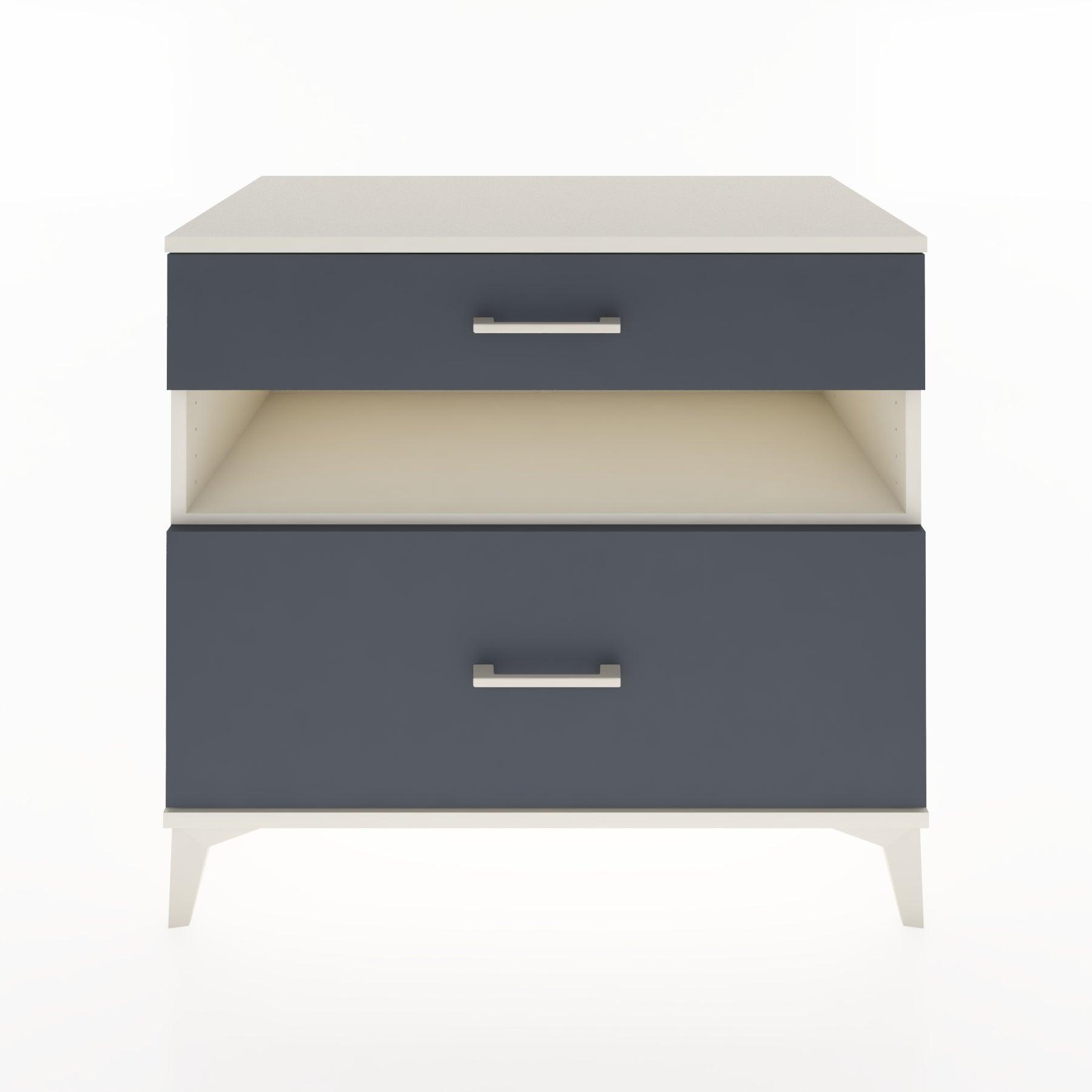Woodntry Modüler Şifonyer Aytaşı 88x44x68 cm Çekmeceli ve Raflı CR41-1