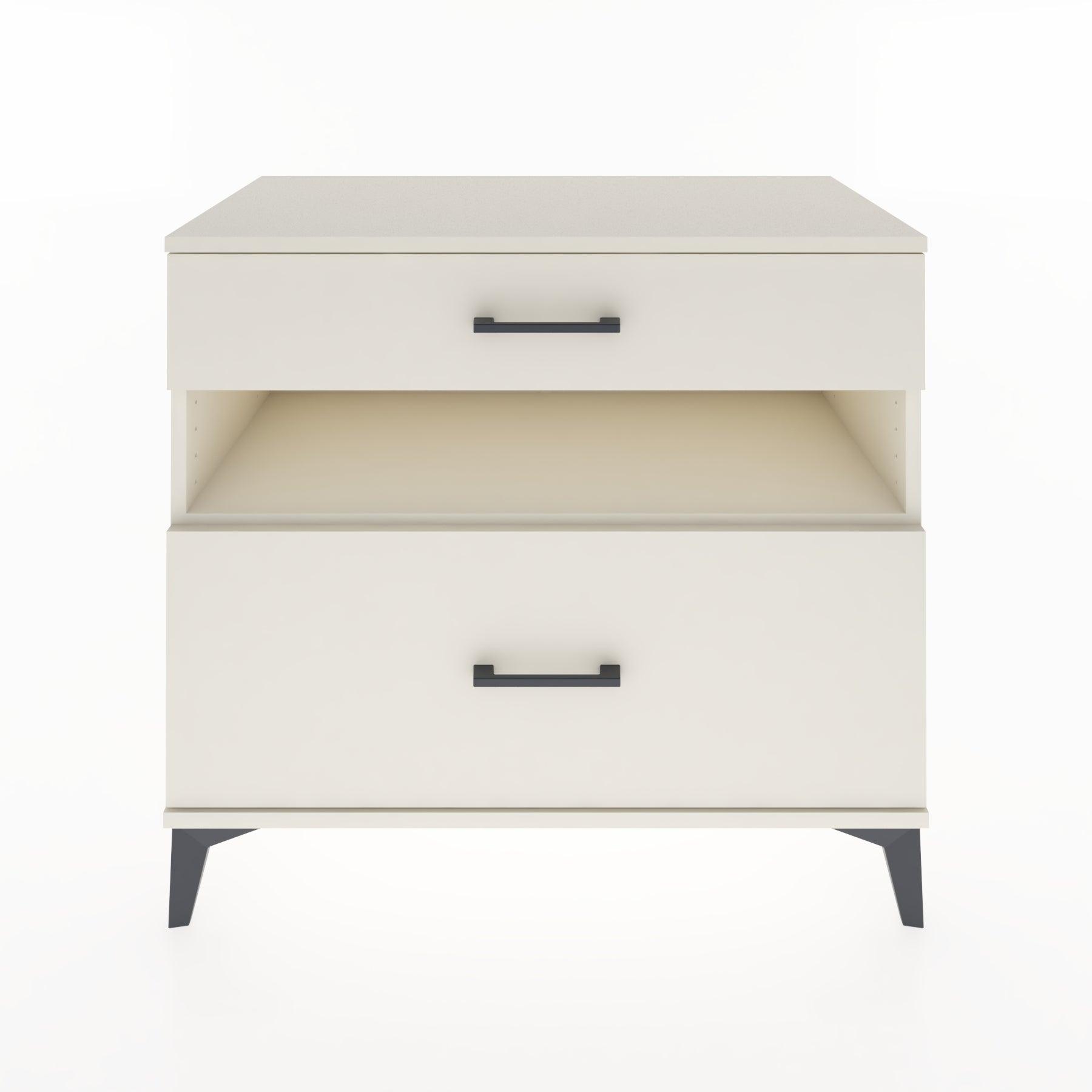 Woodntry Modüler Şifonyer Aytaşı 88x44x68 cm Çekmeceli ve Raflı CR41-1