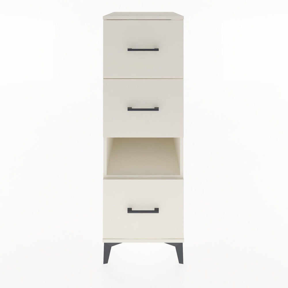 Woodntry Modüler Dolap Aytaşı 44x30x122 cm Çekmeceli ve Raflı CR41-1
