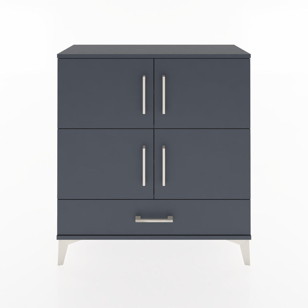 Woodntry Modular Dresser Anthracite 88x30x84 cm with Cover and Drawer KC41-2