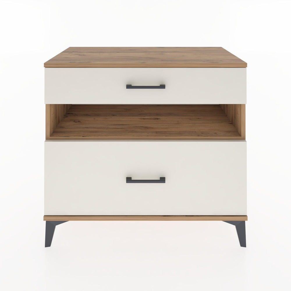 Woodntry Modular Dresser Pine 88x44x68 cm with Drawers and Shelves CR41-3