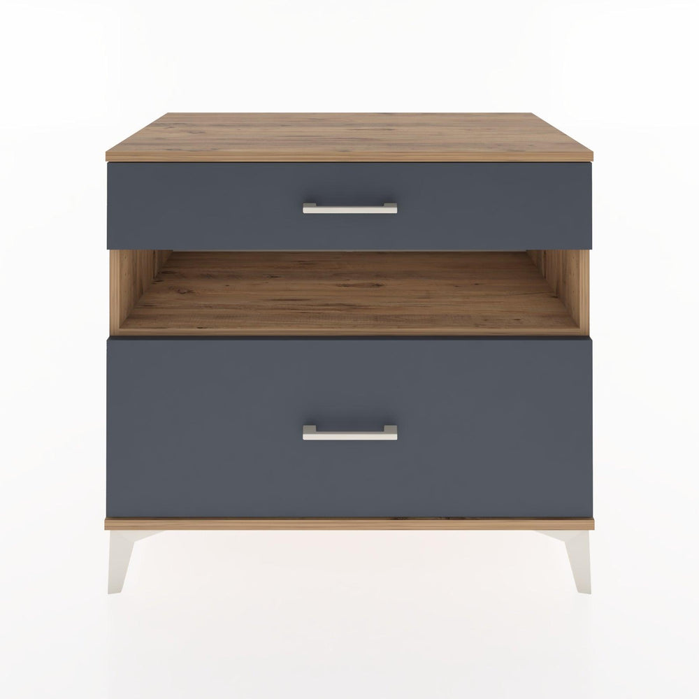 Woodntry Modular Dresser Pine 88x44x68 cm with Drawers and Shelves CR41-3