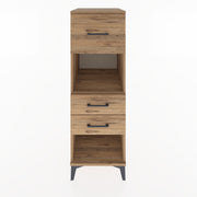 Woodntry Modüler Dolap Çam 44x59x122 cm Çekmeceli ve Raflı CR91-3