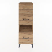 Woodntry Modular Cabinet Pine 44x30x122 cm with Drawers and Shelves CR41-3
