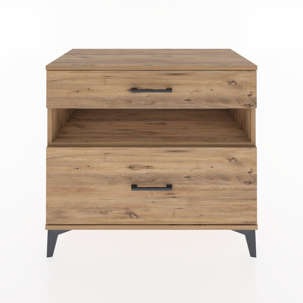 Woodntry Modular Dresser Pine 88x44x68 cm with Drawers and Shelves CR41-3