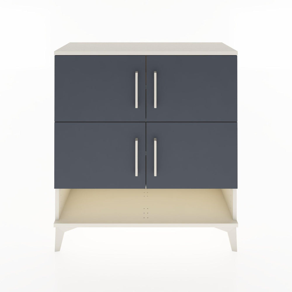 Woodntry Modular Dresser Moonstone 88x30x84 cm with Cover and Shelf KR42-1