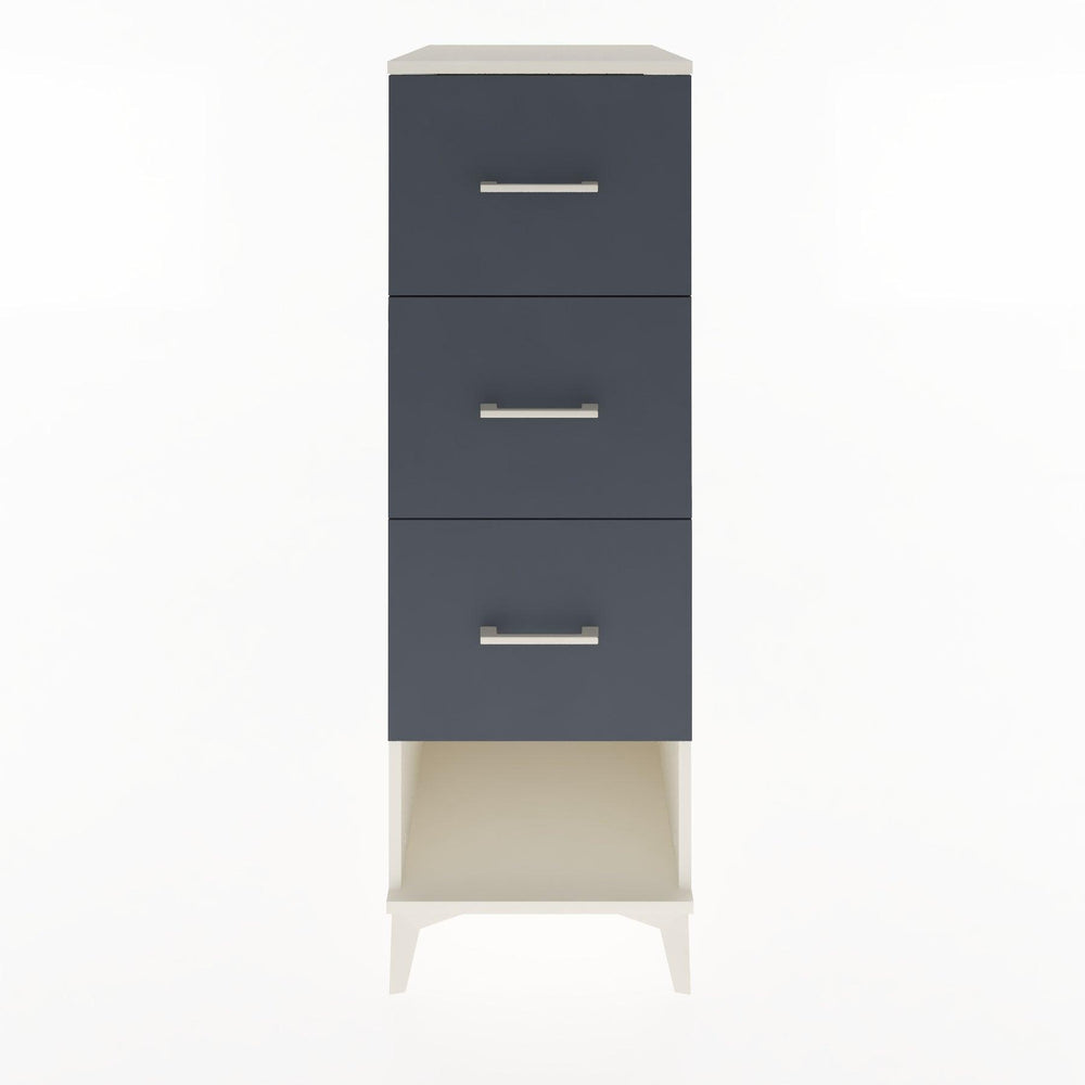 Woodntry Modüler Dolap Aytaşı 44x30x122 cm Çekmeceli ve Raflı CR42-1