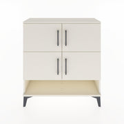 Woodntry Modular Dresser Moonstone 88x30x84 cm with Cover and Shelf KR42-1