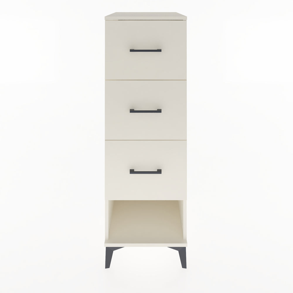 Woodntry Modüler Dolap Aytaşı 44x59x122 cm Çekmeceli ve Raflı CR42-1