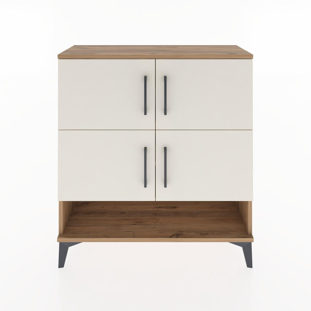 Woodntry Modular Dresser Pine 88x30x84 cm with Cover and Shelf KR42-3