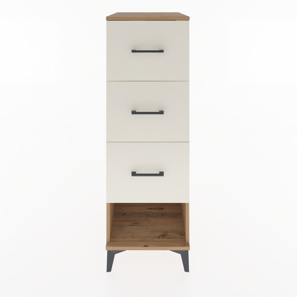 Woodntry Modular Cabinet Pine 44x59x122 cm with Drawers and Shelves CR42-3