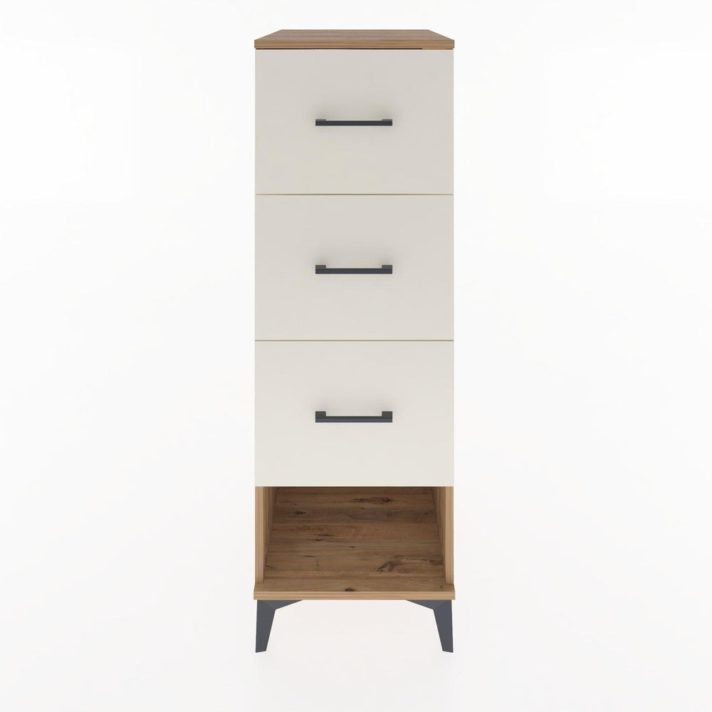 Woodntry Modular Cabinet Pine 44x30x122 cm with Drawers and Shelves CR42-3