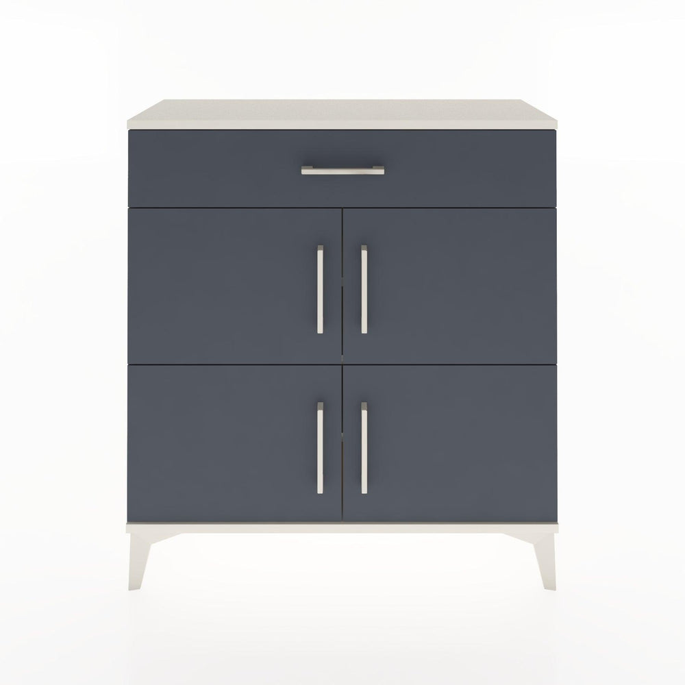 Woodntry Modüler Şifonyer Aytaşı 88x30x84 cm Kapaklı ve Çekmeceli KC43-1