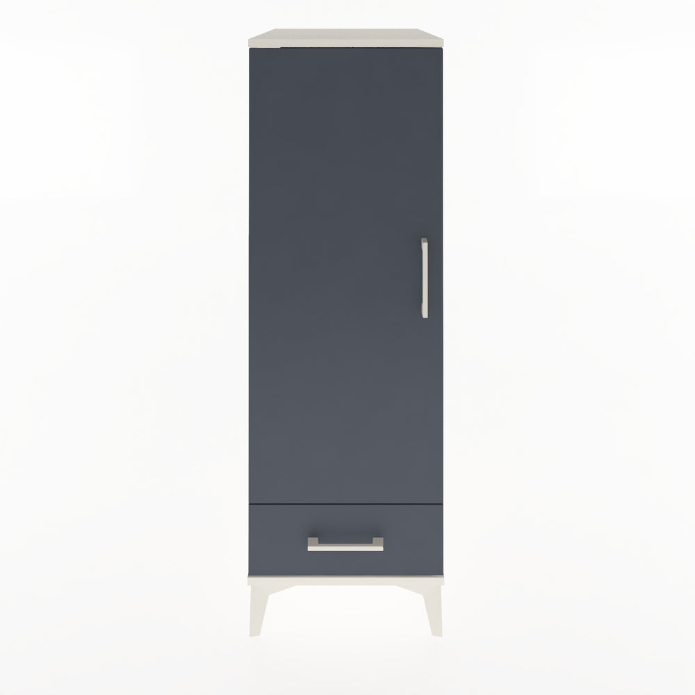 Woodntry Modular Cabinet Moonstone 44x59x122 cm with Doors and Drawers KC43-1