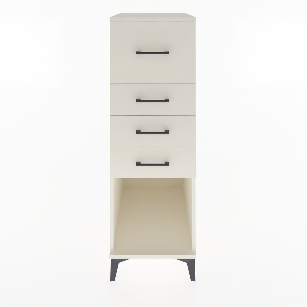 Woodntry Modular Cabinet Moonstone 44x59x122 cm with Drawers and Shelves CR93-1
