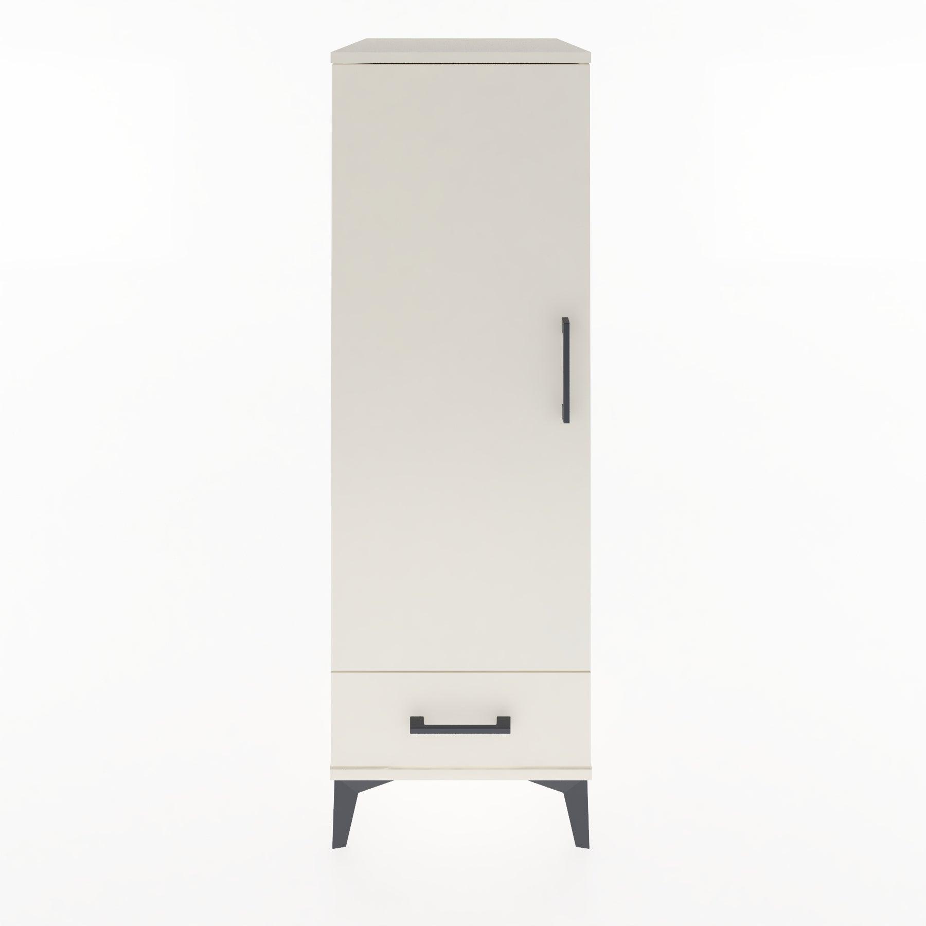 Woodntry Modular Cabinet Moonstone 44x30x122 cm with Doors and Drawers KC43-1