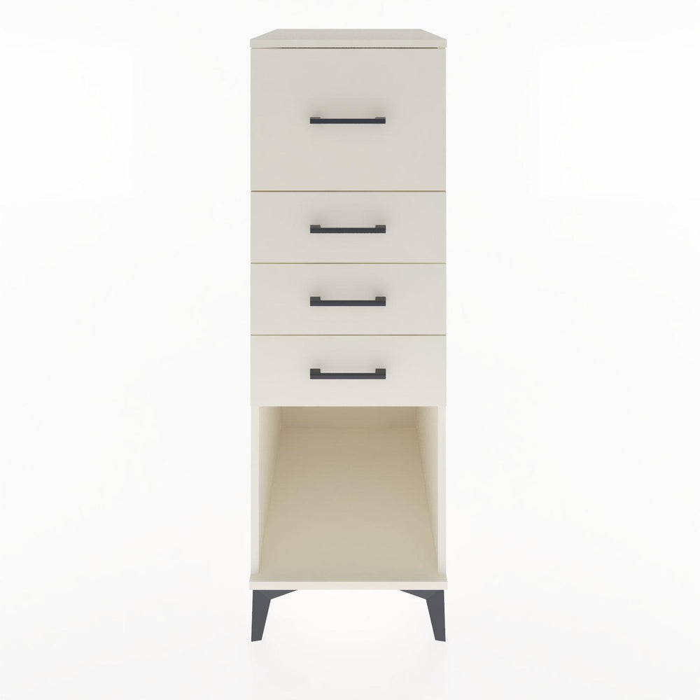 Woodntry Modular Cabinet Moonstone 44x30x122 cm with Drawers and Shelves CR93-1