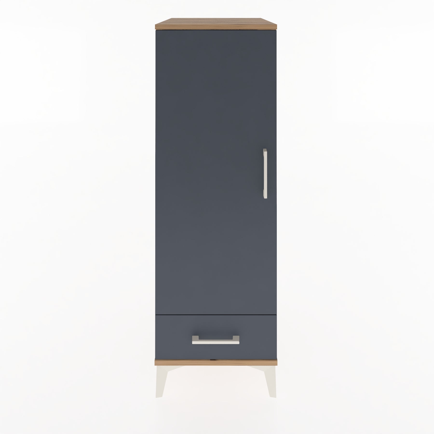 Woodntry Modular Cabinet Pine 44x59x122 cm with Doors and Drawers KC43-3