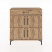 Woodntry Modular Dresser Pine 88x30x84 cm with Cover and Drawer KC43-3