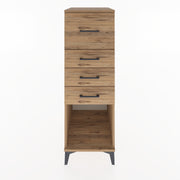 Woodntry Modüler Dolap Çam 44x59x122 cm Çekmeceli ve Raflı CR93-3