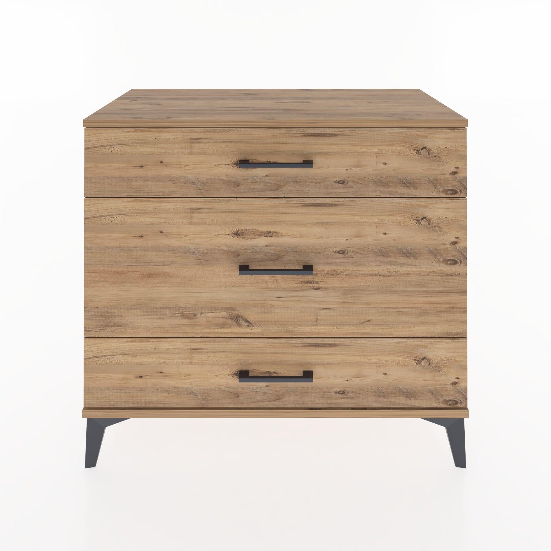 Woodntry Modüler Şifonyer Çam 88x44x68 cm Çekmeceli C43-3