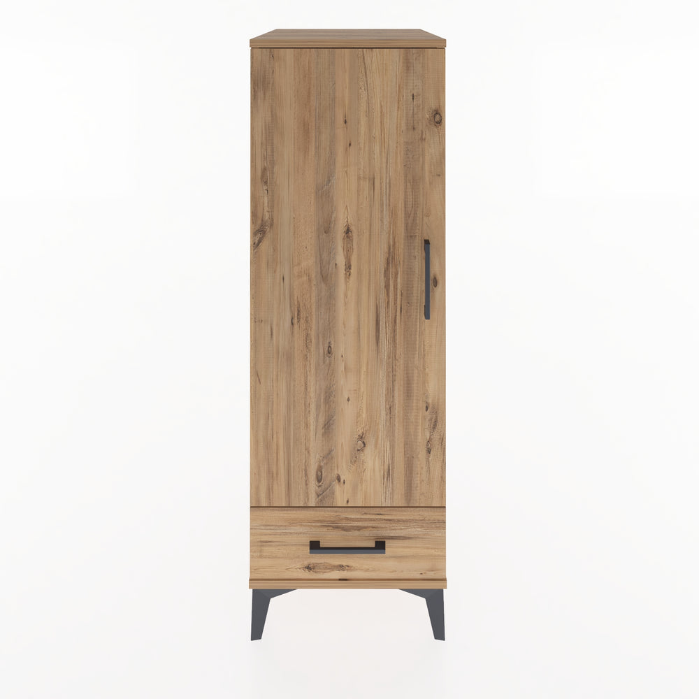 Woodntry Modular Cabinet Pine 44x59x122 cm with Doors and Drawers KC43-3
