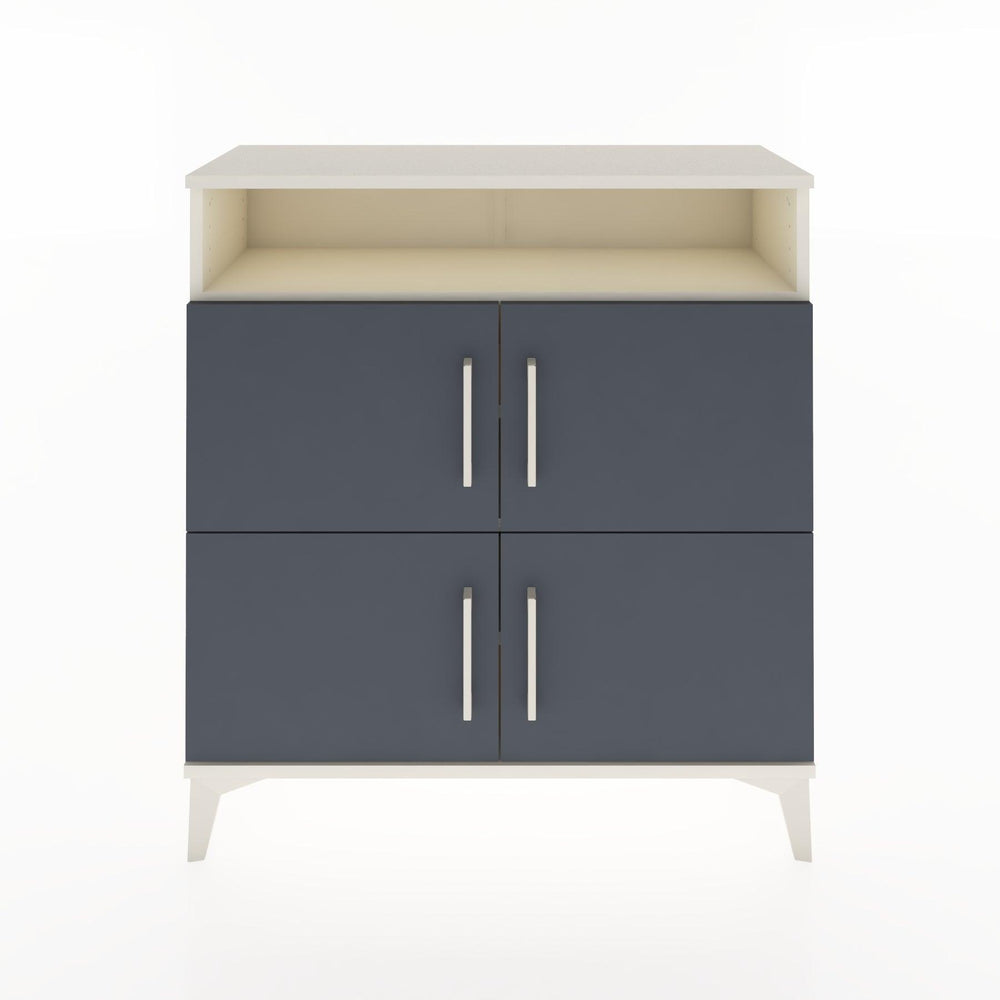 Woodntry Modular Dresser Moonstone 88x30x84 cm with Cover and Shelf KR44-1