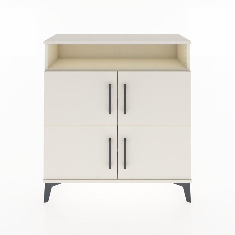 Woodntry Modular Dresser Moonstone 88x30x84 cm with Cover and Shelf KR44-1